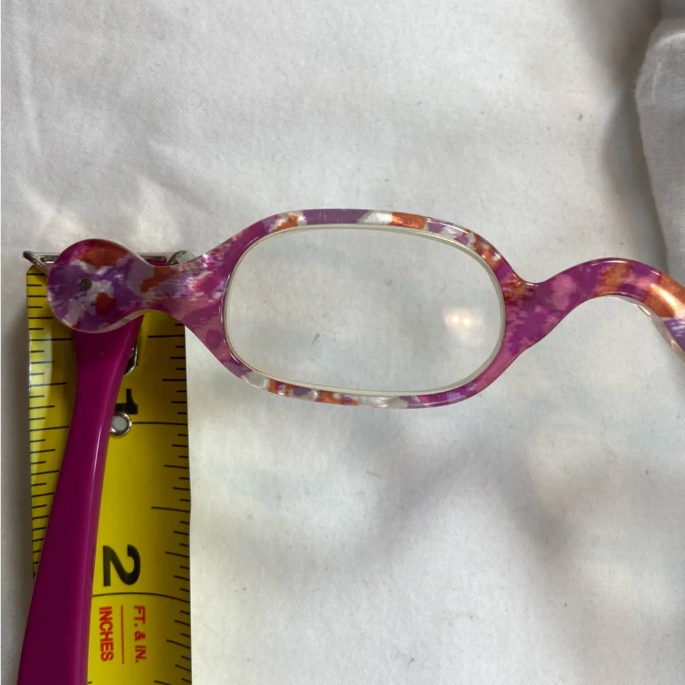 Opera Reading Glasses Collapsible Vintage one arm butterfly or‎ bat wing style